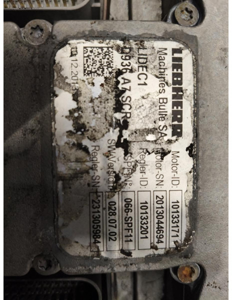 Liebherr Motor Control Device - Блок управления: фото 2 Liebherr Motor Control Device - Блок управления: фото 2