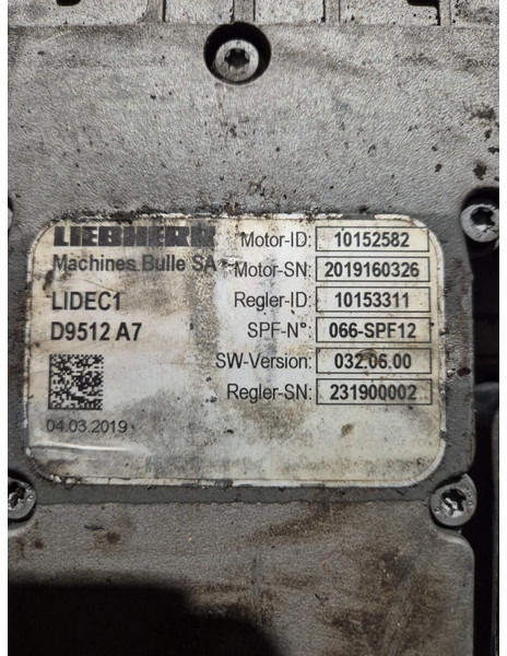 Liebherr Motor Control Device - Блок управления: фото 2 Liebherr Motor Control Device - Блок управления: фото 2