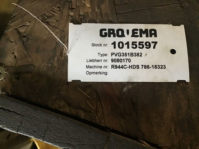 Liebherr PVG351B 332 - Гидравлический насос: фото 3 Liebherr PVG351B 332 - Гидравлический насос: фото 3