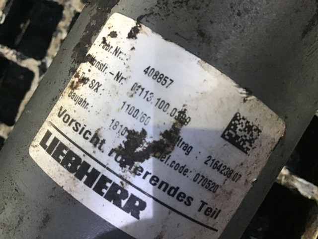Приводный вал Liebherr Propellor Shaft: фото 6