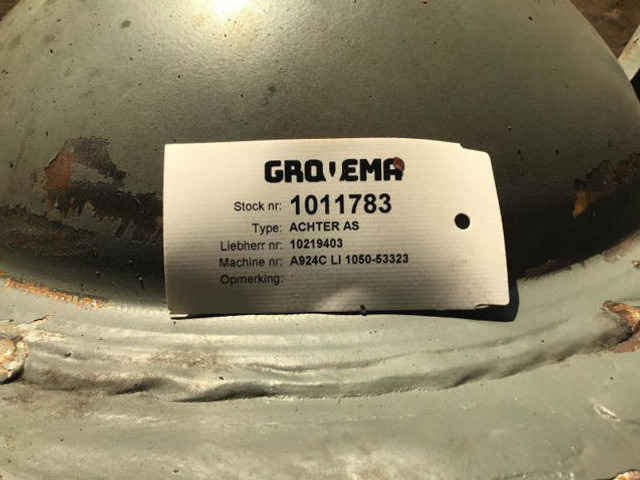 Liebherr REAR AXLE - Ось и запчасти: фото 5 Liebherr REAR AXLE - Ось и запчасти: фото 5