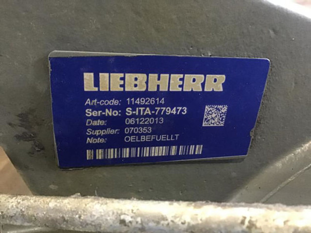 Liebherr Rear Axle - Задняя ось: фото 2 Liebherr Rear Axle - Задняя ось: фото 2