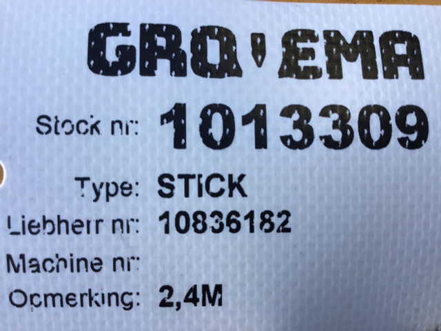 Кузов и экстерьер Liebherr Stick 2,4 M: фото 6