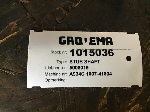 Liebherr Stub Shaft - Поворотный кулак: фото 2 Liebherr Stub Shaft - Поворотный кулак: фото 2