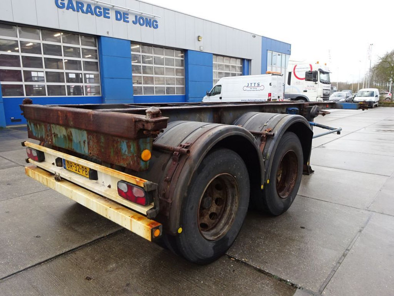 Groenewegen 20 FT Chassis / Steel Suspension / Double Tyres - Полуприцеп-контейнеровоз/ Сменный кузов: фото 5 Groenewegen 20 FT Chassis / Steel Suspension / Double Tyres - Полуприцеп-контейнеровоз/ Сменный кузов: фото 5