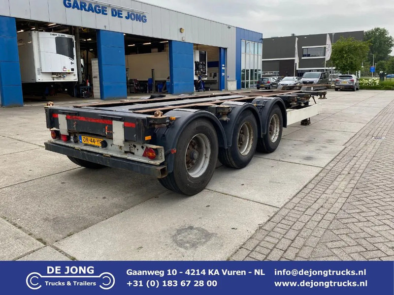 Kögel SW24 Container Chassis / 2x Extendable / BPW + Drum - Полуприцеп-контейнеровоз/ Сменный кузов: фото 1 Kögel SW24 Container Chassis / 2x Extendable / BPW + Drum - Полуприцеп-контейнеровоз/ Сменный кузов: фото 1