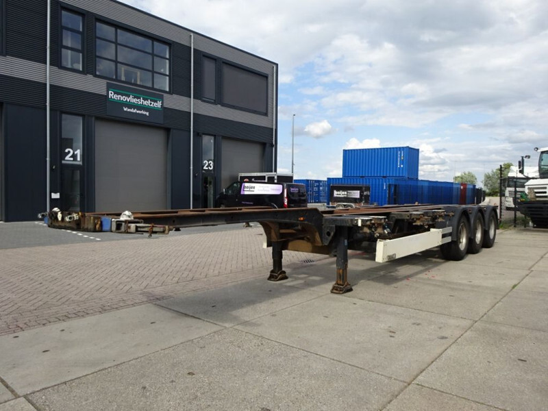 Kögel SW24 Container Chassis / 2x Extendable / BPW + Drum - Полуприцеп-контейнеровоз/ Сменный кузов: фото 5 Kögel SW24 Container Chassis / 2x Extendable / BPW + Drum - Полуприцеп-контейнеровоз/ Сменный кузов: фото 5