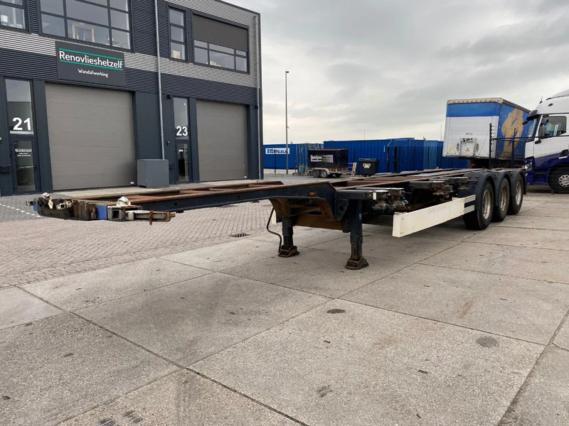 Kögel SW24 Container Chassis / 2x Extendable / BPW + Drum - Полуприцеп-контейнеровоз/ Сменный кузов: фото 4 Kögel SW24 Container Chassis / 2x Extendable / BPW + Drum - Полуприцеп-контейнеровоз/ Сменный кузов: фото 4