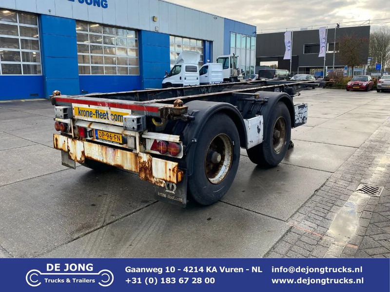 Krone SZ / 20 FT Container Chassis / BPW - Полуприцеп-контейнеровоз/ Сменный кузов: фото 1 Krone SZ / 20 FT Container Chassis / BPW - Полуприцеп-контейнеровоз/ Сменный кузов: фото 1