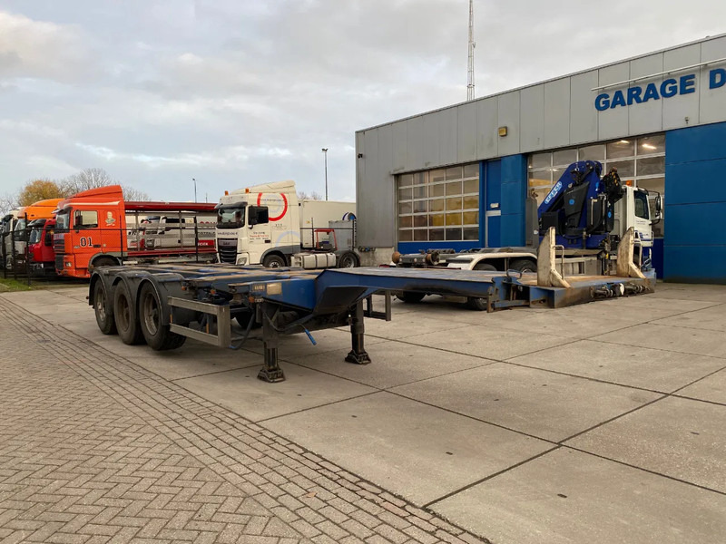 Полуприцеп-контейнеровоз/ Сменный кузов Nooteboom FT-43-03V / 2x Extendable / 1x Lift Axle / BPW + Disc: фото 6