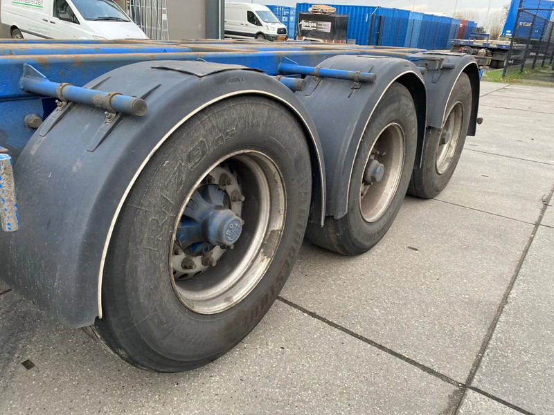 Полуприцеп-контейнеровоз/ Сменный кузов Nooteboom FT-43-03V / 2x Extendable / 1x Lift Axle / BPW + Disc: фото 8