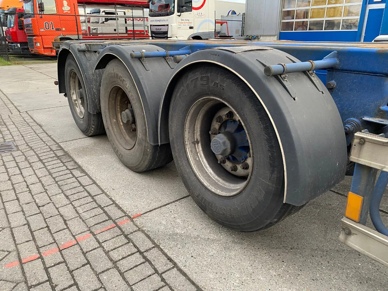 Полуприцеп-контейнеровоз/ Сменный кузов Nooteboom FT-43-03V / 2x Extendable / 1x Lift Axle / BPW + Disc: фото 7