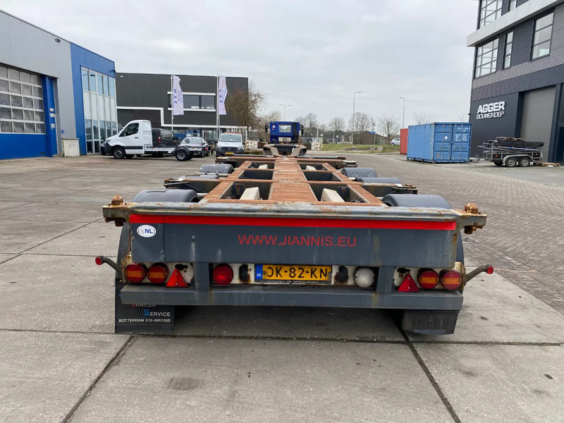 Pacton TXC 343 Multi / 3x Extendable / 1x Lift Axle - Полуприцеп-контейнеровоз/ Сменный кузов: фото 2 Pacton TXC 343 Multi / 3x Extendable / 1x Lift Axle - Полуприцеп-контейнеровоз/ Сменный кузов: фото 2