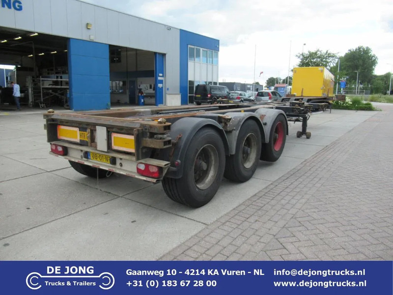 Renders Container Chassis / Extendable on rear / BPW + drum - Полуприцеп-контейнеровоз/ Сменный кузов: фото 1 Renders Container Chassis / Extendable on rear / BPW + drum - Полуприцеп-контейнеровоз/ Сменный кузов: фото 1