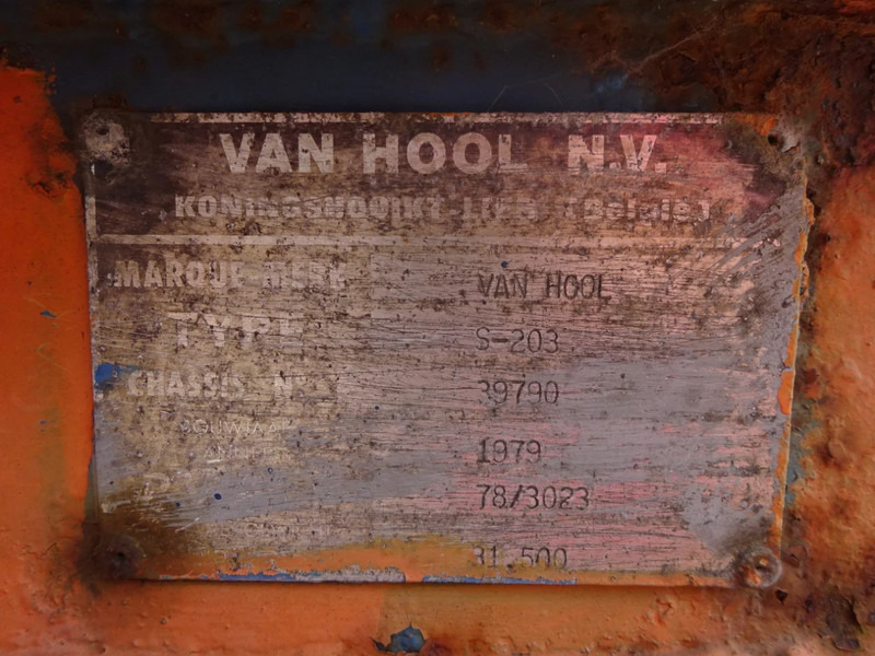 Van Hool 20 FT Container Chassis / Steel Suspension / Double Tyres в лизинг Van Hool 20 FT Container Chassis / Steel Suspension / Double Tyres: фото 9