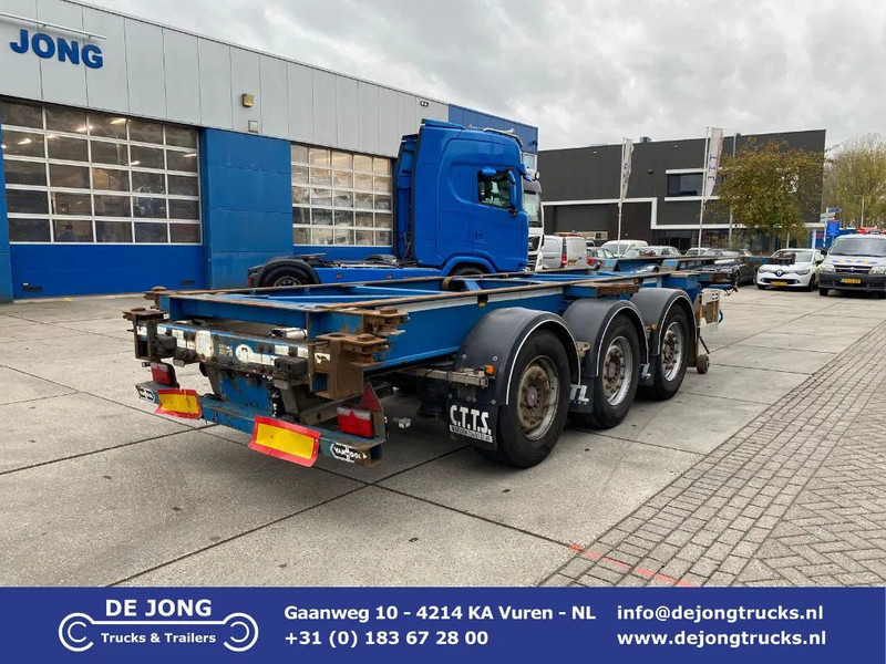 Van Hool 3B0079 / 2x Extendable / SAF + Disc - Полуприцеп-контейнеровоз/ Сменный кузов: фото 1 Van Hool 3B0079 / 2x Extendable / SAF + Disc - Полуприцеп-контейнеровоз/ Сменный кузов: фото 1