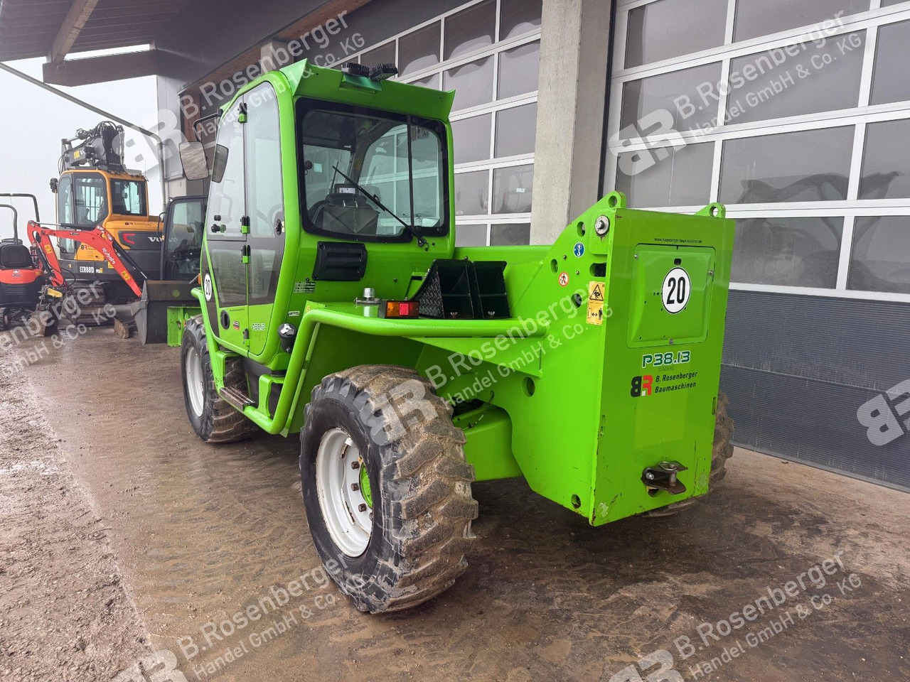 Merlo P38.13 Teleskoplader /inkl. Gabel+Schaufel /BüVo - Телескопический погрузчик: фото 3 Merlo P38.13 Teleskoplader /inkl. Gabel+Schaufel /BüVo - Телескопический погрузчик: фото 3