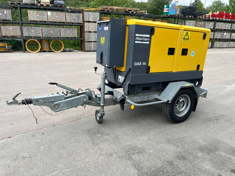 Atlas-Copco QAS 14 ST3 - Электрогенератор: фото 1 Atlas-Copco QAS 14 ST3 - Электрогенератор: фото 1