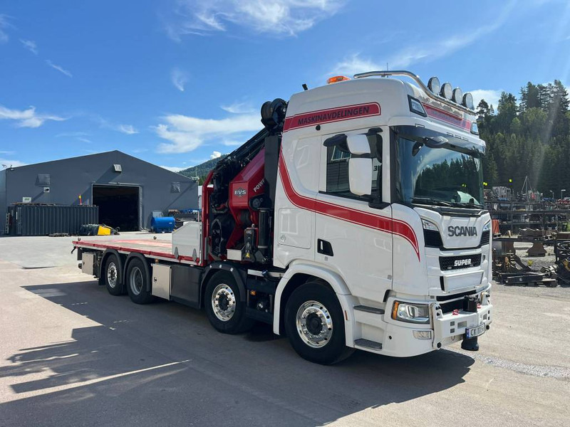 Scania R 590 + HMF 9520 K6 + Jibb + Winch - Автоманипулятор: фото 5 Scania R 590 + HMF 9520 K6 + Jibb + Winch - Автоманипулятор: фото 5