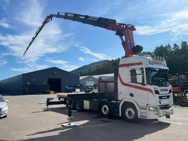 Scania R 590 + HMF 9520 K6 + Jibb + Winch - Автоманипулятор: фото 3 Scania R 590 + HMF 9520 K6 + Jibb + Winch - Автоманипулятор: фото 3