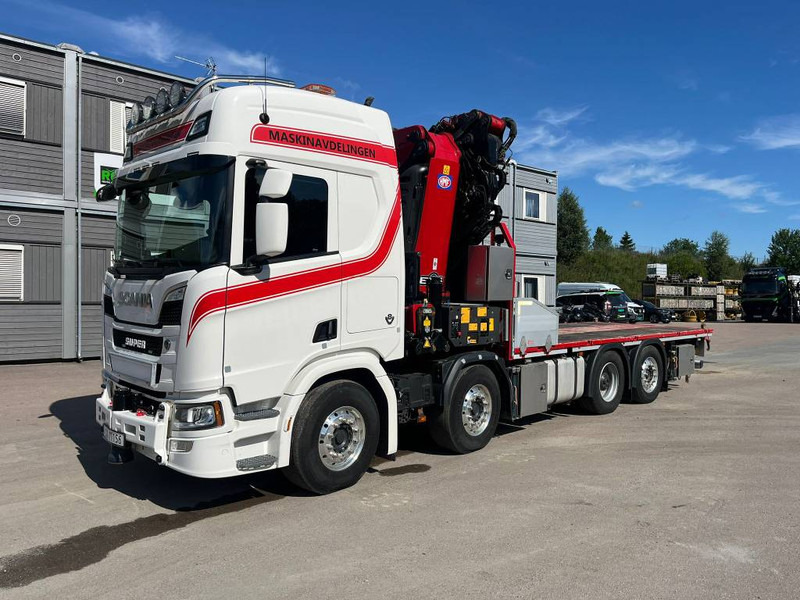 Scania R 590 + HMF 9520 K6 + Jibb + Winch - Автоманипулятор: фото 4 Scania R 590 + HMF 9520 K6 + Jibb + Winch - Автоманипулятор: фото 4