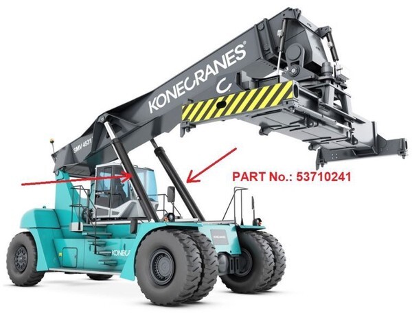 KONECRANES SMV4535 TC5 CYLINDERS PART NUMBER 53710241 - Гидравлика: фото 3 KONECRANES SMV4535 TC5 CYLINDERS PART NUMBER 53710241 - Гидравлика: фото 3