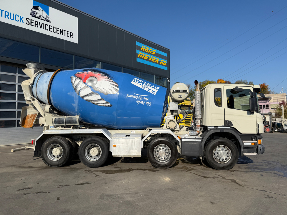 SCANIA P410 8x4 Liebherr 9m3 - Автобетоносмеситель: фото 4 SCANIA P410 8x4 Liebherr 9m3 - Автобетоносмеситель: фото 4