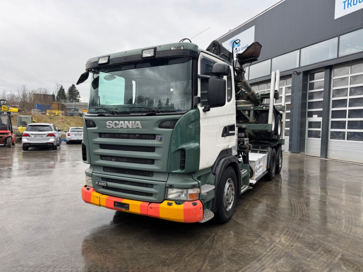 SCANIA R480 6x2 Loglift F265 mit Dolly - Лесовоз: фото 1 SCANIA R480 6x2 Loglift F265 mit Dolly - Лесовоз: фото 1