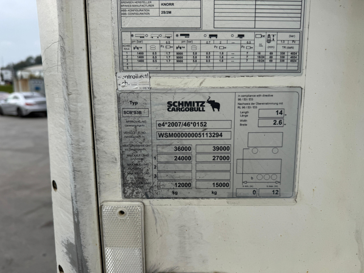Полуприцеп-рефрижератор SCHMITZ CARGOBULL Bi-Temp Carrier Vector 1950 2 - Zonen: фото 13