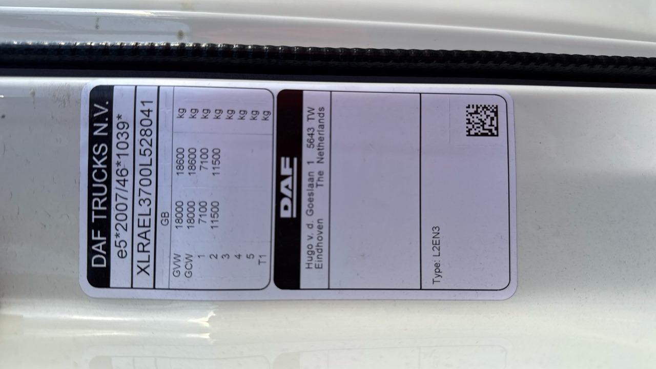 Грузовик с закрытым кузовом Daf LF 260: фото 12 Грузовик с закрытым кузовом Daf LF 260: фото 12