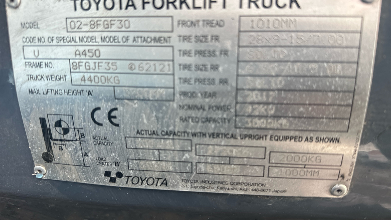 Другая техника TOYOTA TONERO 30: фото 11