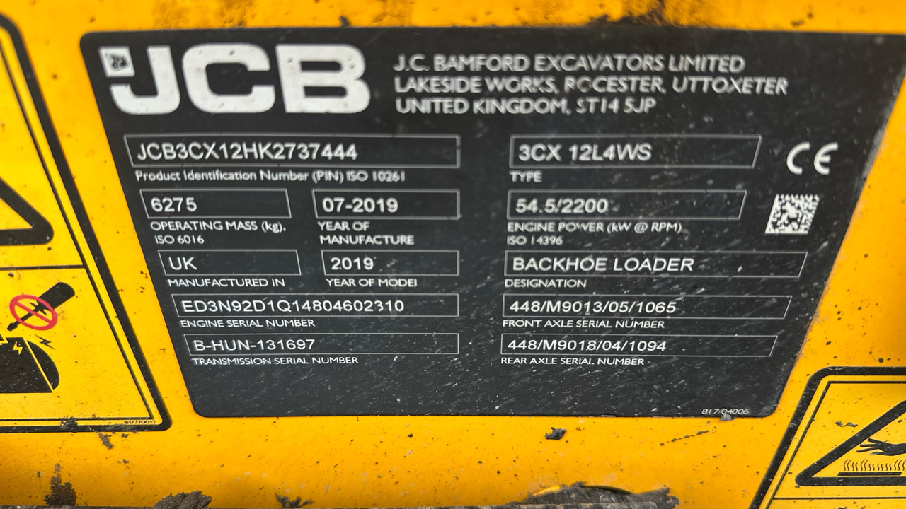 Экскаватор-погрузчик JCB 3CX  Compact 4WS: фото 11