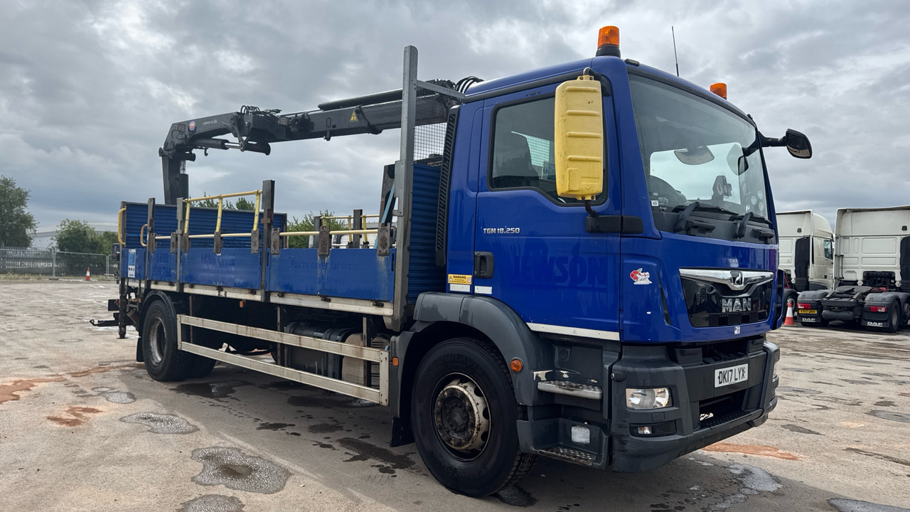 Man TGM 18.250 - Грузовик бортовой/ Платформа, Автоманипулятор: фото 1 Man TGM 18.250 - Грузовик бортовой/ Платформа, Автоманипулятор: фото 1