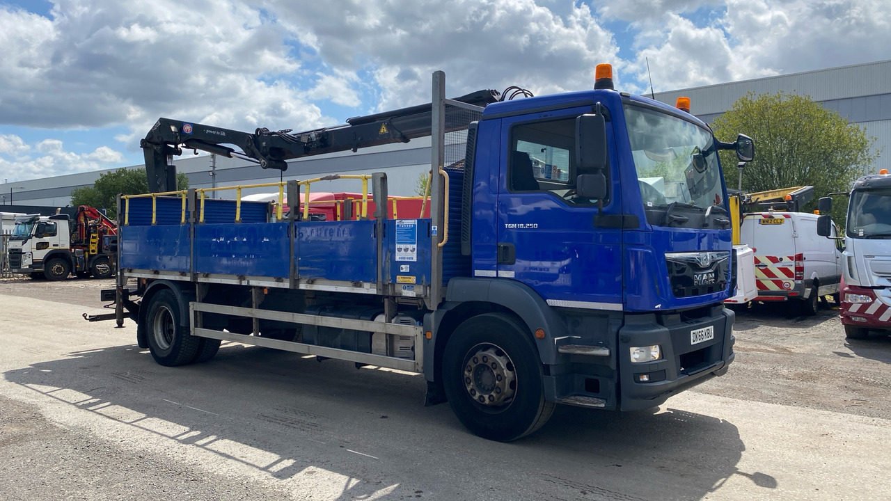 Man TGM 18.250 - Грузовик бортовой/ Платформа, Автоманипулятор: фото 1 Man TGM 18.250 - Грузовик бортовой/ Платформа, Автоманипулятор: фото 1