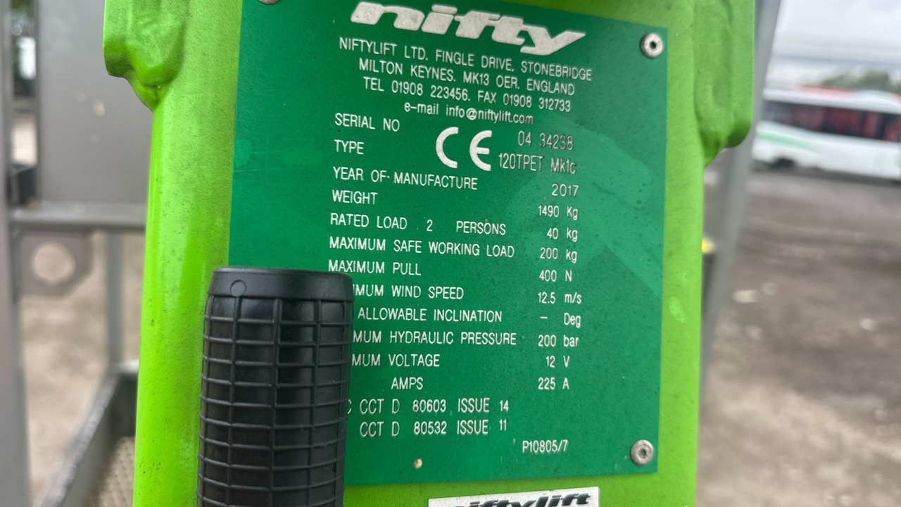 Прицепной подъемник NIFTY 120T: фото 11 Прицепной подъемник NIFTY 120T: фото 11