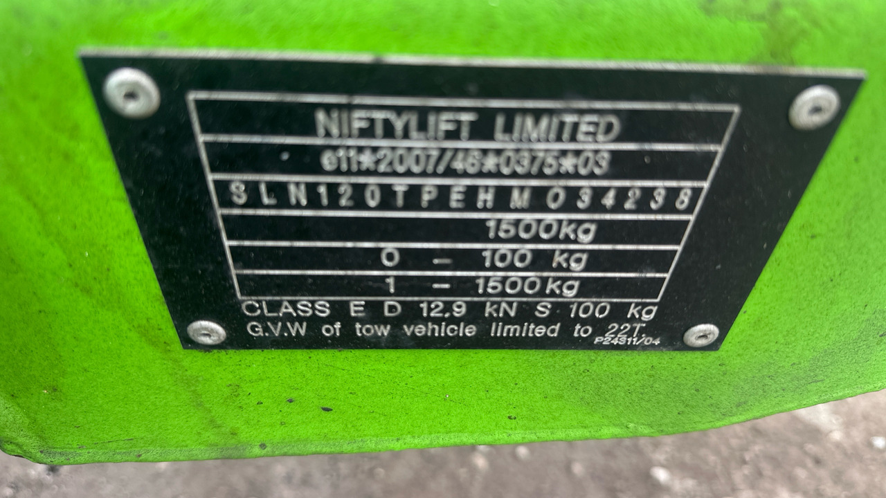 Прицепной подъемник NIFTY 120T: фото 12 Прицепной подъемник NIFTY 120T: фото 12