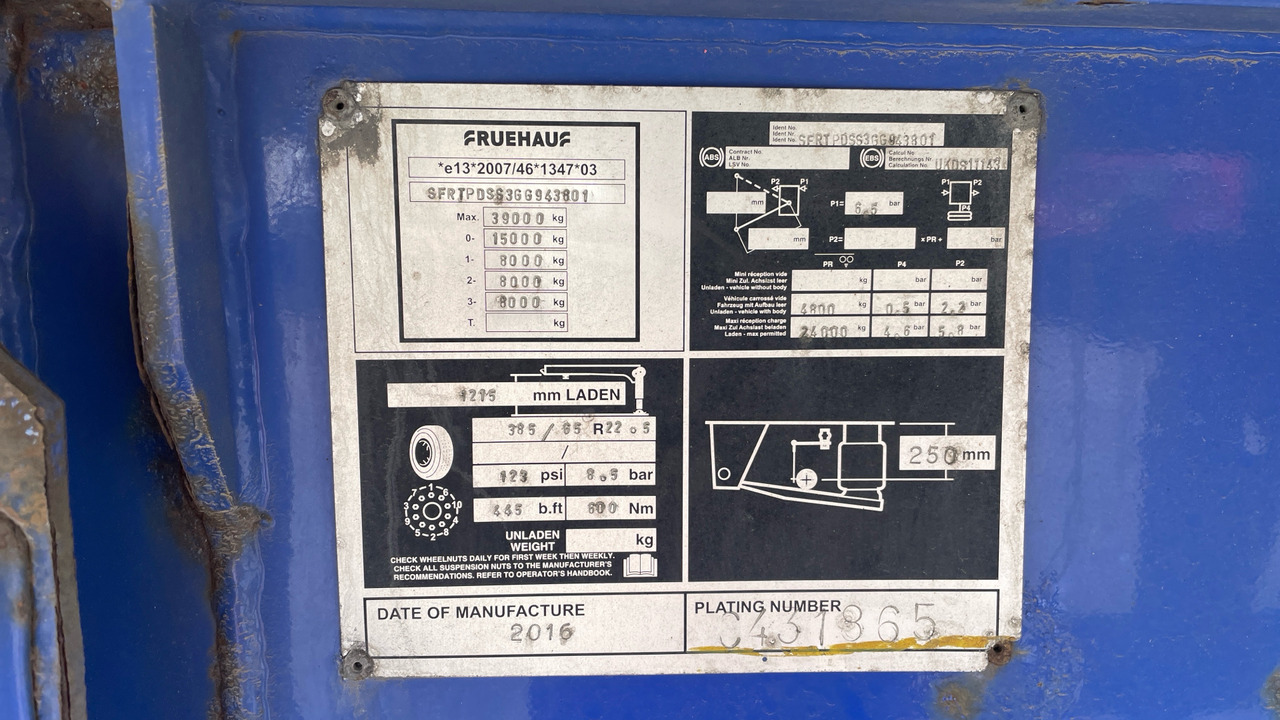 Прицеп FRUEHAUF TIPPER: фото 11