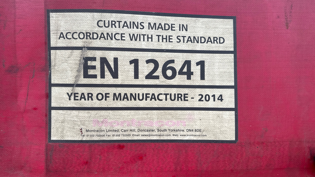 Прицеп MONTRACON CURTAINSIDE: фото 18 Прицеп MONTRACON CURTAINSIDE: фото 18