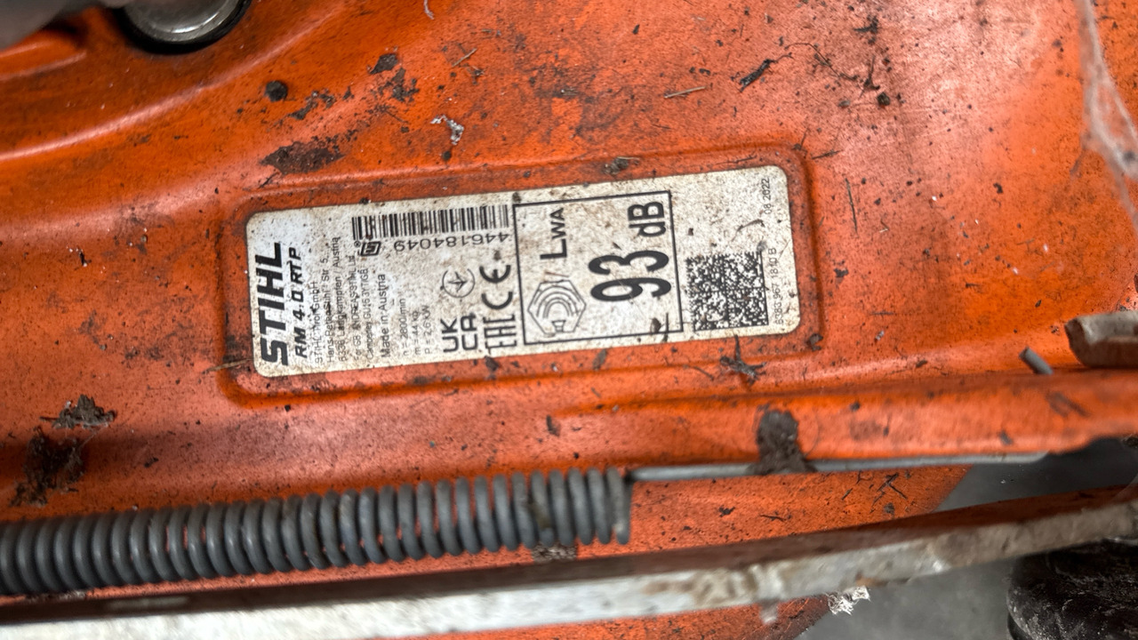STIHL RM4 RTP - Строительное оборудование: фото 5 STIHL RM4 RTP - Строительное оборудование: фото 5