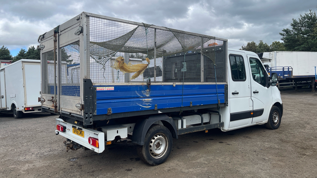 Vauxhall Movano 2.3 CDTI BiTurbo ecoFLEX H1 Crew Cab Tipper 136ps - Малотоннажный самосвал: фото 4 Vauxhall Movano 2.3 CDTI BiTurbo ecoFLEX H1 Crew Cab Tipper 136ps - Малотоннажный самосвал: фото 4