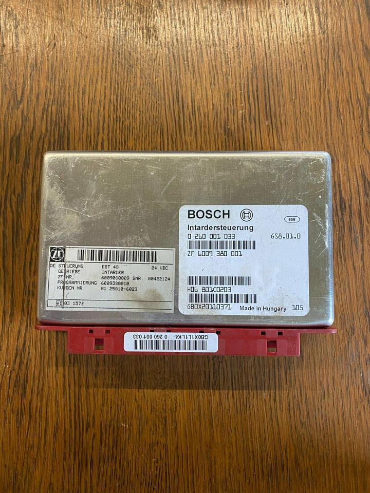 BOSCH Intardersteuerung 0260001033 ZF 6009380001 MAN 81258106023 - Блок управления для Грузовиков: фото 1 BOSCH Intardersteuerung 0260001033 ZF 6009380001 MAN 81258106023 - Блок управления для Грузовиков: фото 1
