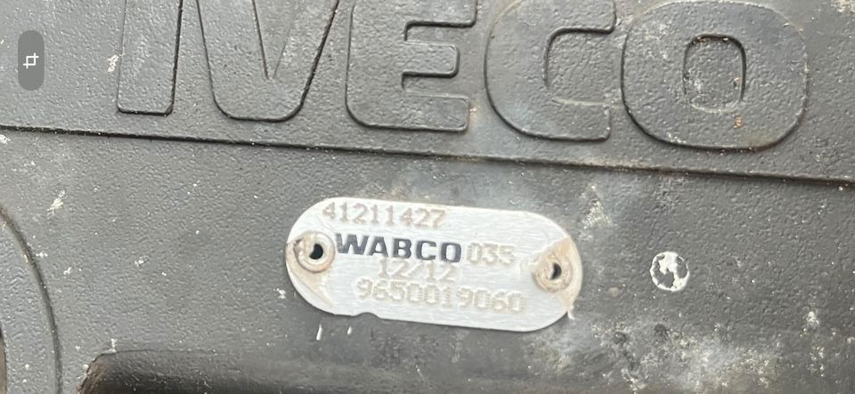 IVECO STRALIS 450 Fußbremsventil Bremsventil WABCO 9650019060 - Тормозной клапан для Грузовиков: фото 2 IVECO STRALIS 450 Fußbremsventil Bremsventil WABCO 9650019060 - Тормозной клапан для Грузовиков: фото 2