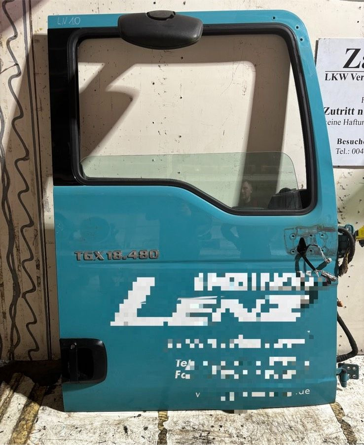 MAN TGX Beifahrertür, Tür Türkis, Innenverkleidung LN 10 - Дверь и запчасти для Грузовиков: фото 2 MAN TGX Beifahrertür, Tür Türkis, Innenverkleidung LN 10 - Дверь и запчасти для Грузовиков: фото 2