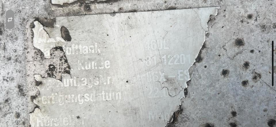 MAN TGX EU6  RN002 Dieseltank Tank Tankbehälter 460L - Топливный бак для Грузовиков: фото 2 MAN TGX EU6  RN002 Dieseltank Tank Tankbehälter 460L - Топливный бак для Грузовиков: фото 2