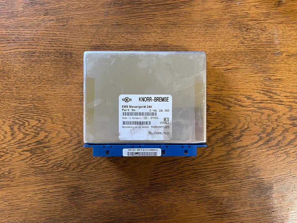 MAN TGX TGL Knorr-Bremse EBS Elektronik 81258087033 - Блок управления для Грузовиков: фото 1 MAN TGX TGL Knorr-Bremse EBS Elektronik 81258087033 - Блок управления для Грузовиков: фото 1