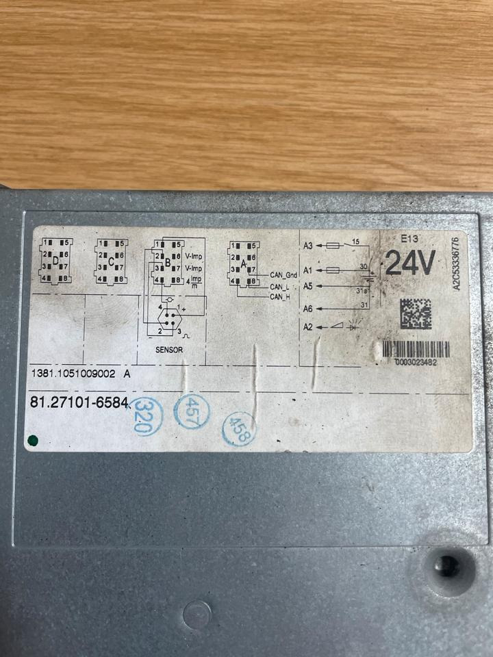 MAN TGX Tachograph 81.27101-6584 - Тахограф для Грузовиков: фото 2 MAN TGX Tachograph 81.27101-6584 - Тахограф для Грузовиков: фото 2