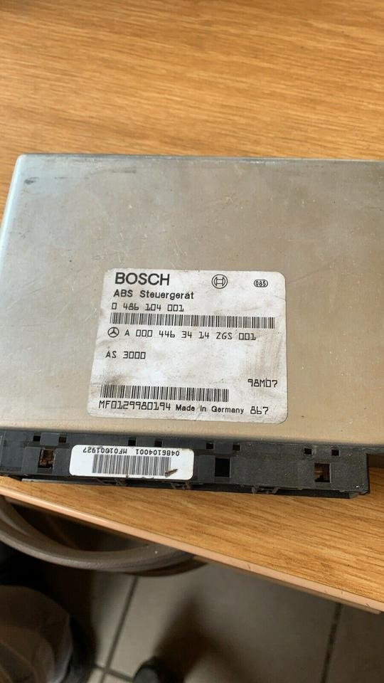 Mercedes Atego BOSCH Elektronik ABS Steuergerät A0004463414 - Блок управления для Грузовиков: фото 1 Mercedes Atego BOSCH Elektronik ABS Steuergerät A0004463414 - Блок управления для Грузовиков: фото 1