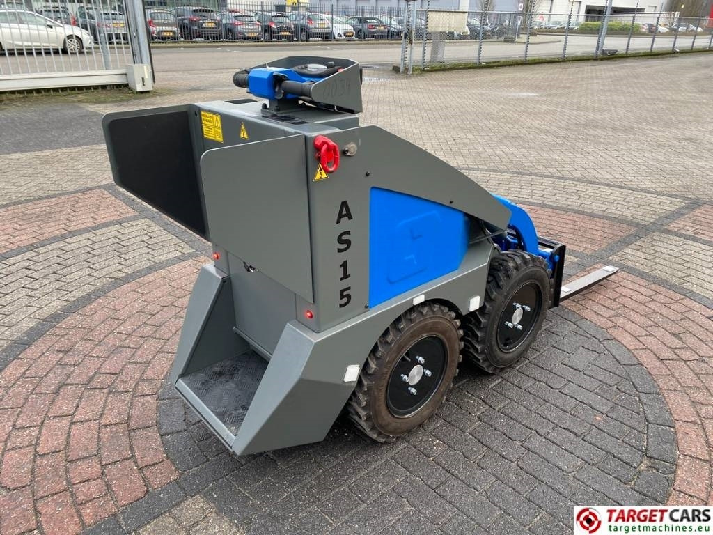 Conmeq AS15 Mini Skid Steer Electric Wheel Loader - Мини-погрузчик с бортовым поворотом: фото 3 Conmeq AS15 Mini Skid Steer Electric Wheel Loader - Мини-погрузчик с бортовым поворотом: фото 3