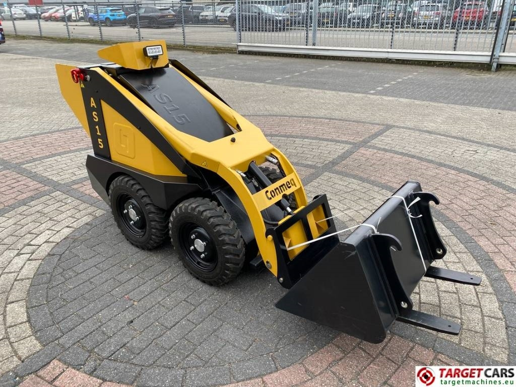 Conmeq AS15 Mini Skid Steer Loader 4x4 Electric - Мини-погрузчик с бортовым поворотом: фото 2 Conmeq AS15 Mini Skid Steer Loader 4x4 Electric - Мини-погрузчик с бортовым поворотом: фото 2