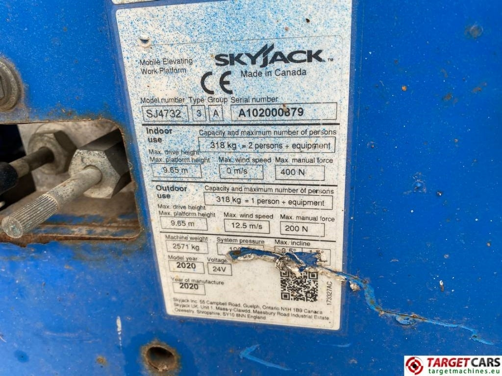 Ножничный подъемник SkyJack SJ4732 Electric 4732 Scissor Work Lift 1165cm: фото 8